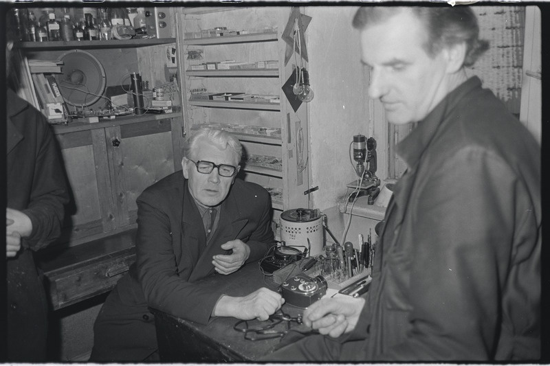 Tartu ülikooli kino- ja fotolaboratoorium. November 1977. a.