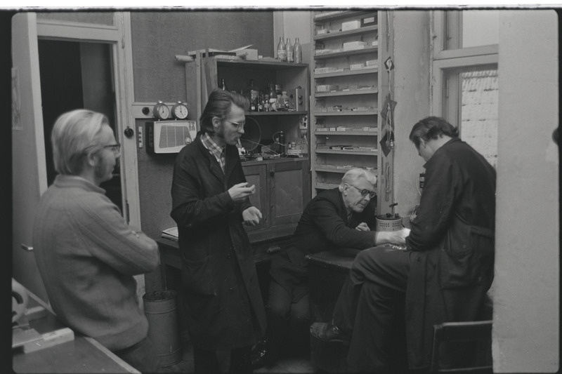 Tartu ülikooli kino- ja fotolaboratoorium. November 1977. a.