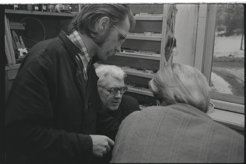 Tartu ülikooli kino- ja fotolaboratoorium. November 1977. a.