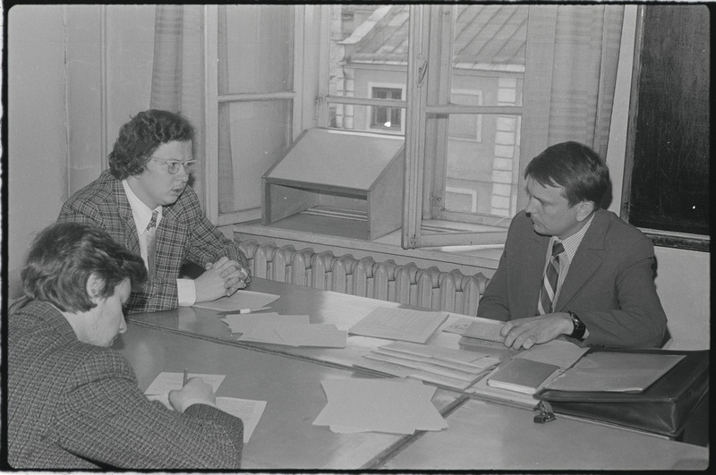 Eksamisessioon Tartu ülikoolis. Jaanuar 1978. a.