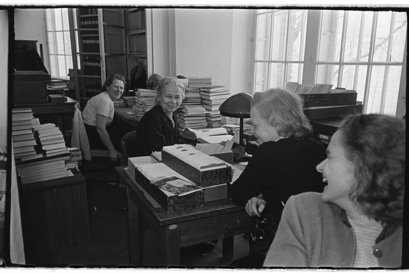 Tartu ülikooli teadusliku raamatukogu konverents 1965. a. Teaduslikus raamatukogus ja Õpetatud Nõukogu saalis