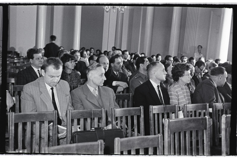 Üleliiduline kirurgide konverents Tartu ülikooli aulas 1965. a.