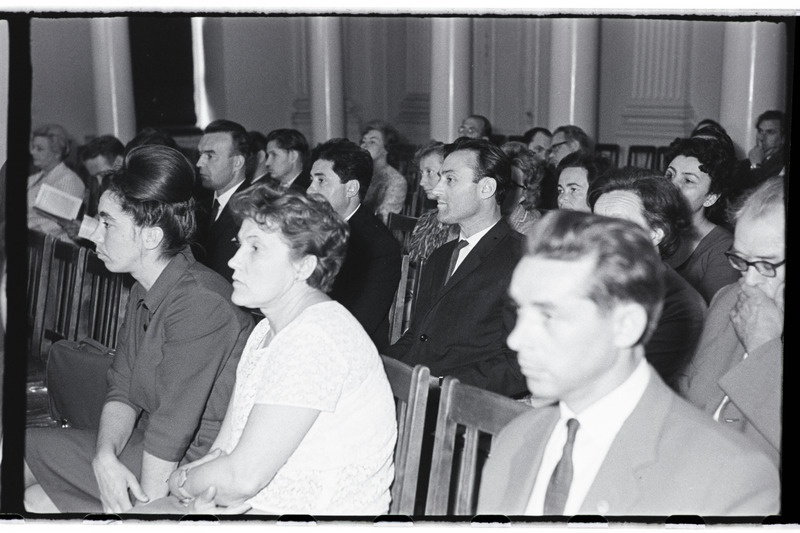 Üleliiduline kirurgide konverents Tartu ülikooli aulas 1965. a.