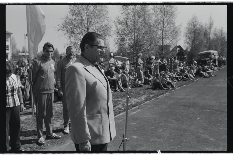 Tartu ülikooli spordipäev Nõos. 21. mai 1978. a.