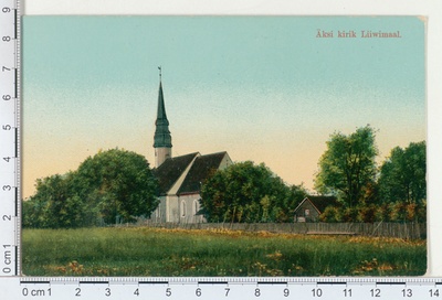 Äksi kirik Liivimaal  duplicate photo