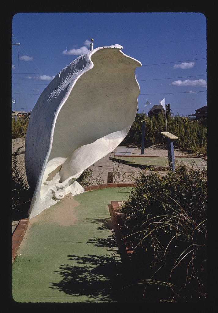 Shell, Jockey's Ridge Mini-Golf, Nags Head, North Carolina (LOC)