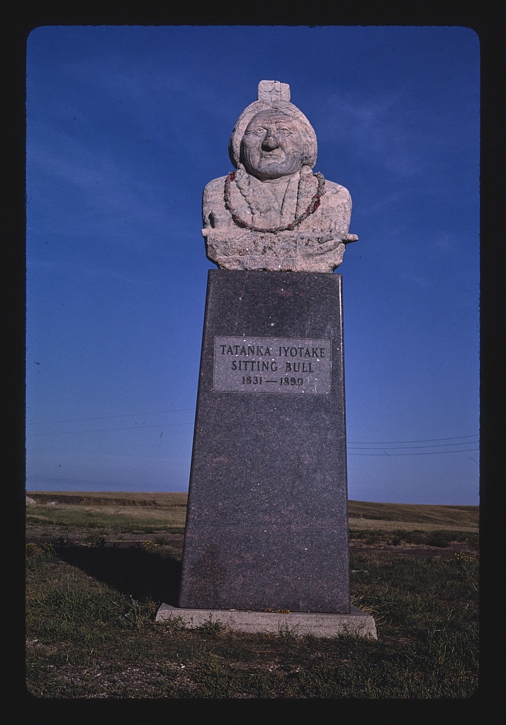 Sitting Bull Monument, Route 1806, Mobridge, South Dakota (LOC)
