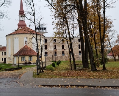Põltsamaa kiriku ja lossi varemed rephoto