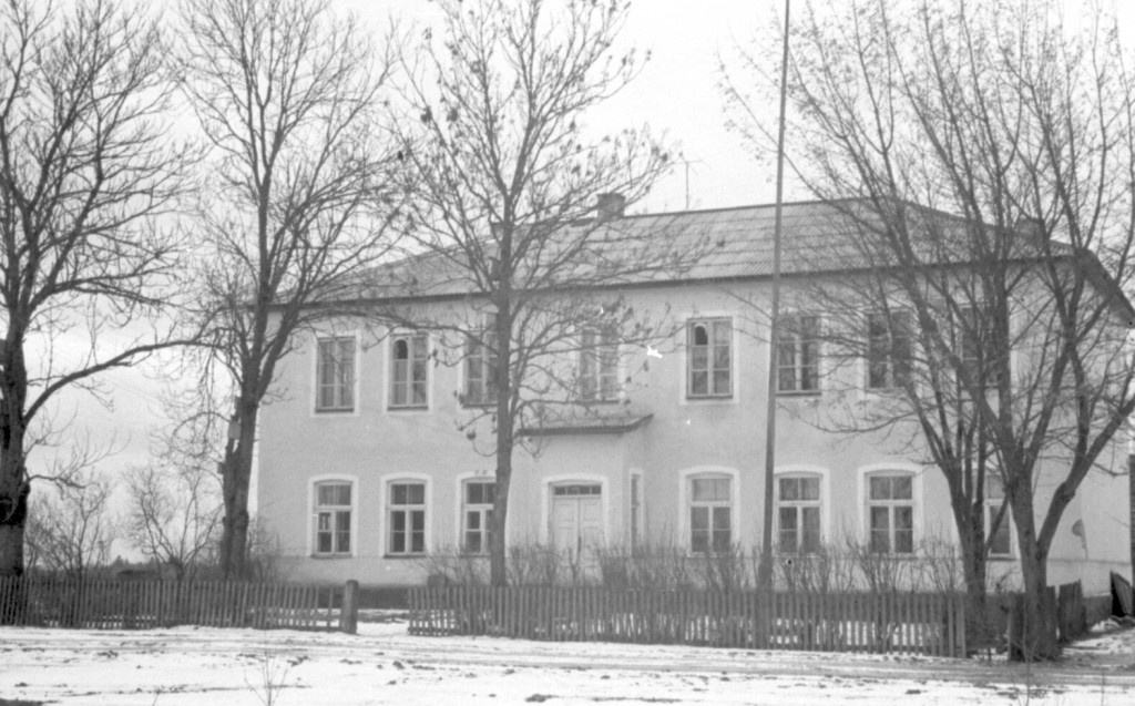 Former Kodila schoolhouse where he lived and worked in 1909-1921 August Riismann Rapla county Rapla rural municipality Kodila village
