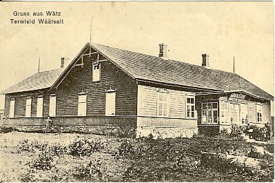 postkaart, Väätsa koolimaja 20.saj. alguses  duplicate photo