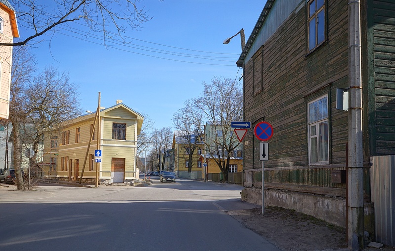 Tallinn, Kesklinn, Kadriorg, Vesivärava tänava ja Faehlmanni tänava nurk rephoto