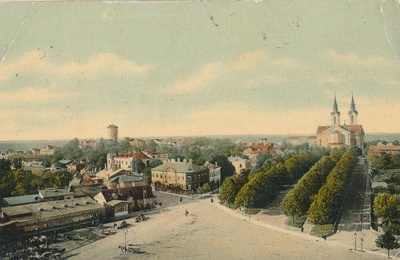 Tallinna vaade Kaarli  kirikuga  duplicate photo