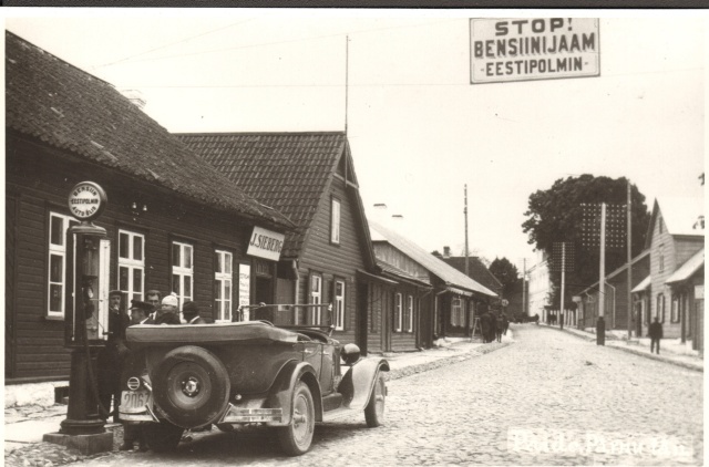 fotokoopia, Pärnu tänav Paides 20.saj. esimesel poolel