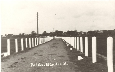 fotokoopia, Paide Mündi sild 20.saj. esimesel poolel  duplicate photo