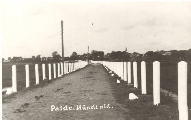 fotokoopia, Paide Mündi sild 20.saj. esimesel poolel