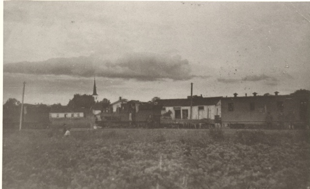 fotokoopia, Paide raudteejaam 20.saj. alguses