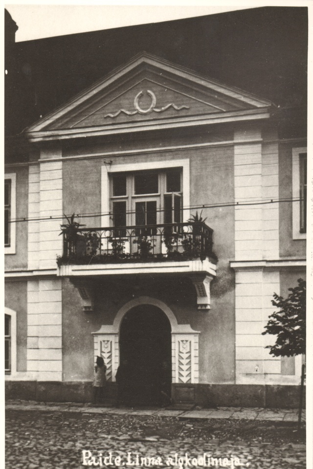 fotokoopia, Paide kohtuhoone Tallinna tänaval 20.saj. esimesel poolel