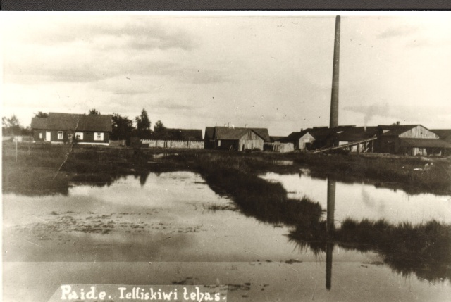 fotokoopia, Paide tellisetehas 20.saj. alguses