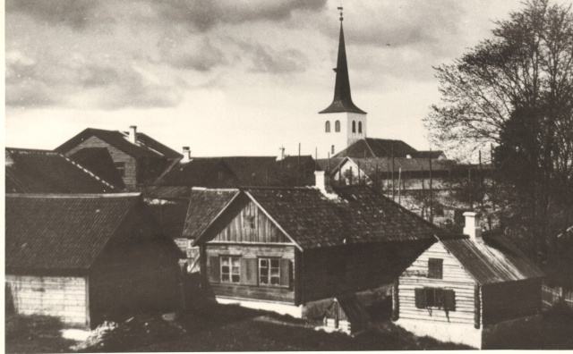 fotokoopia, Paide linna vaade 20.saj. esimesel poolel