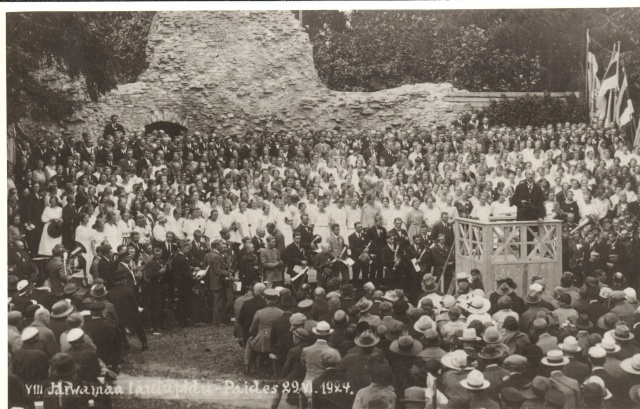 fotokoopia, Järvamaa VIII laulupidu 1924.a.