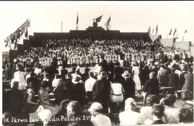 fotokoopia, Järva IX laulupidu 1932.a.