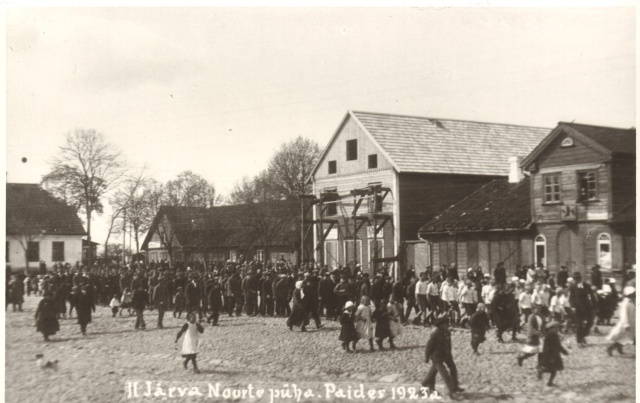 fotokoopia, II Järva Noorte Püha Paides 1923.a.
