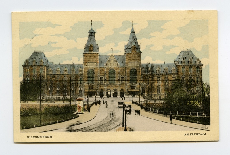 Postkaart: Amsterdam, Rijksmuseum