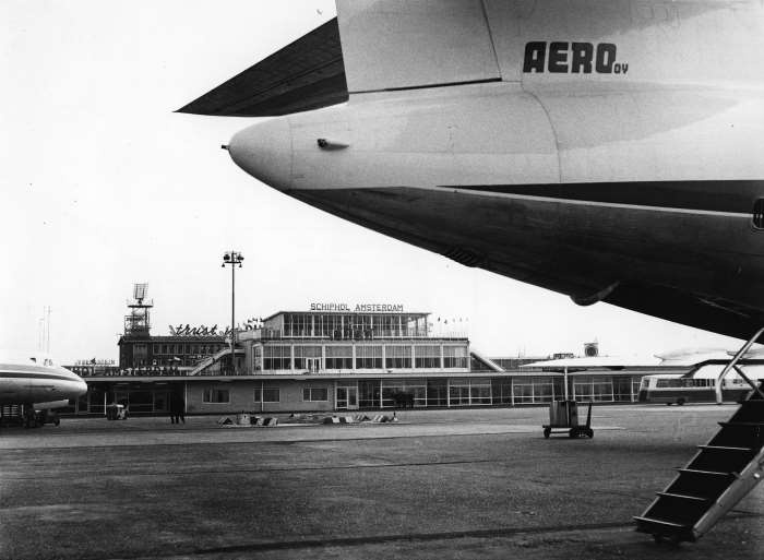Aero Oy's machine in Amsterdam