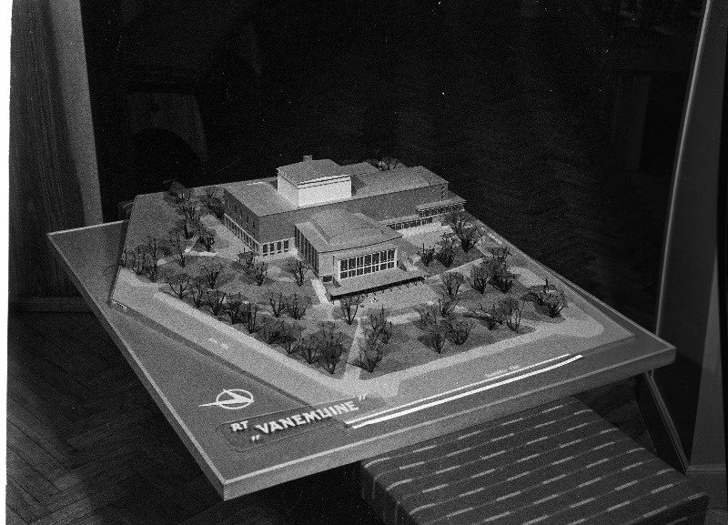 Riikliku Akadeemilise Teatri Vanemuine makett.