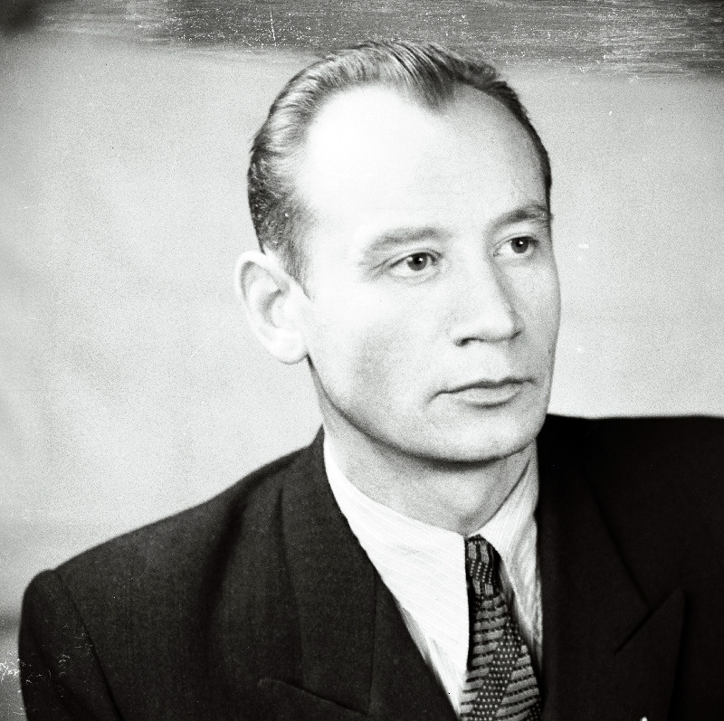 Riikliku Akadeemilise Meeskoori laulja Rait Ivalo.