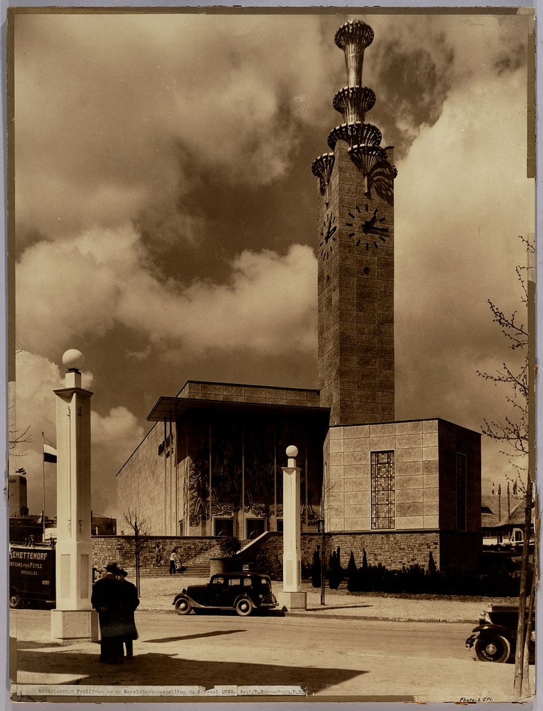 Nederlands Paviljoki Wereldtentoonstelling Brussel|DutchhPavilionnWorldFairrBrussels