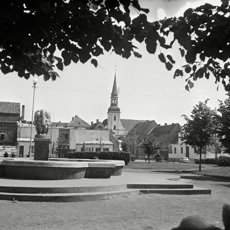 Vaade Pärnu kesklinnale.