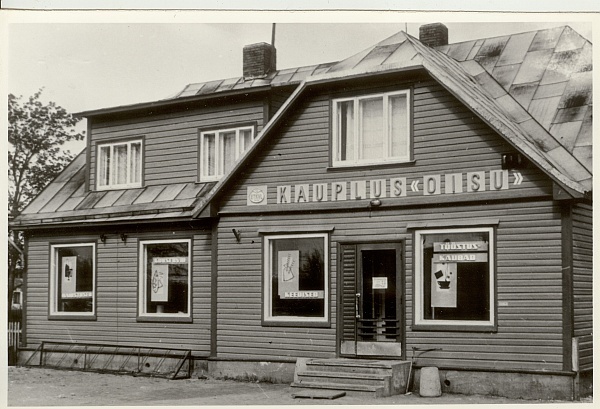 foto, Paide RTK endine Oisu kauplus 1970.a.
