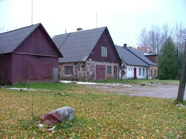 Assistant building of Ahja Manor 2 Põlva County Ahja vald