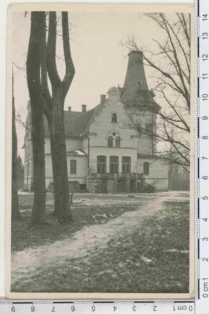 Laatre mõisa loss, Valgamaa 1924