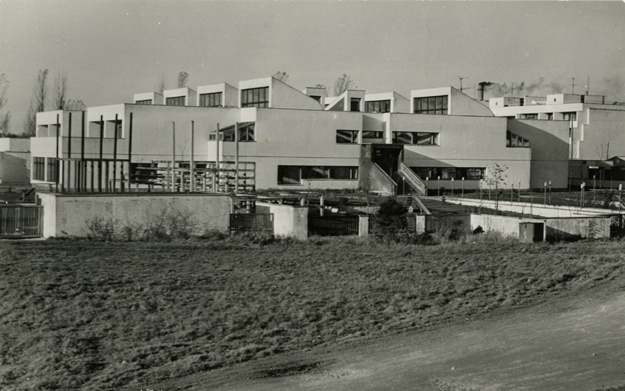 Lasteaed Trall Pärnu KEK-i kvartalis, hoone vaade. Arhitekt Toomas Rein, EKE Projekt