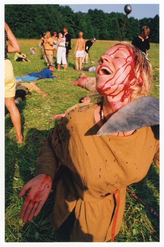 Foto. Filmi Malev võtteplats