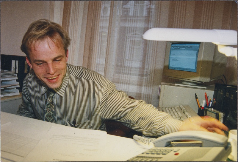 Vanglate ameti peadirektor Olavi Israel (vasakul).