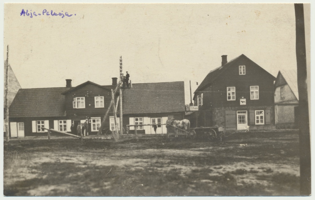 foto, Viljandimaa, Abja-Paluoja, Pärnu tee, u 1930
