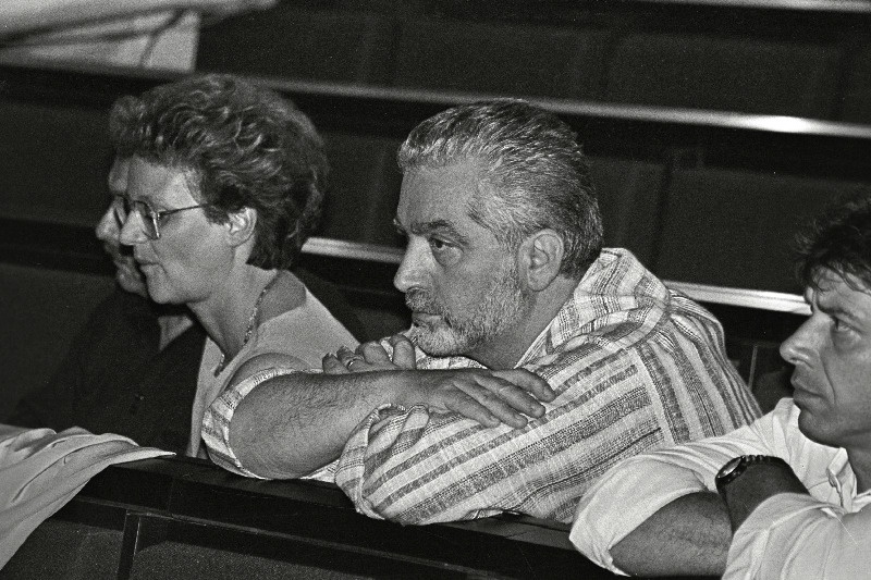 Eesti - Prantsusmaa ühisprojekti Tallinn - Pariis - Tallinn moeetendust Sakala keskuses jälgib Pariisi moekunstnik Paco Rabanne.