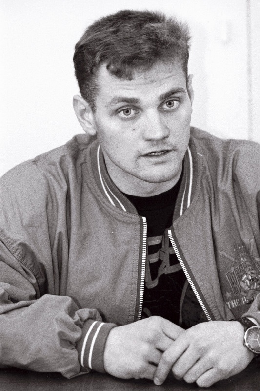 Parthenay (Prantsusmaa) kabeturniiri võitja Kaido Leesmann.