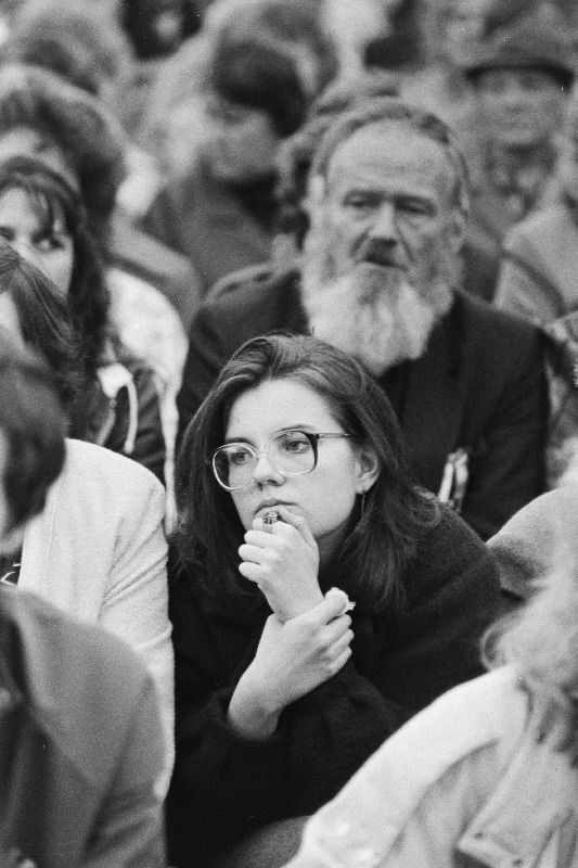 Eestimaa Rahvarinde organiseeritud rahvapidu "Eestimaa laul 88" Lauluväljakul.