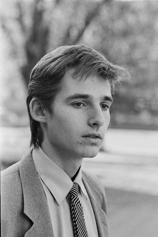 Tallinna 3. Keskkooli õpilane, spordiminister Ivo Suursoo.