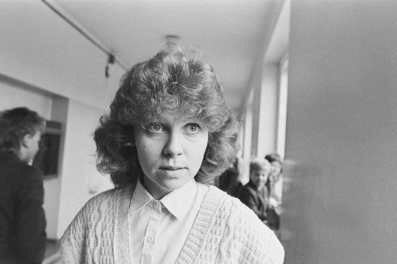 Tallinna 10. Keskkooli õpetaja Maritsa Lens.