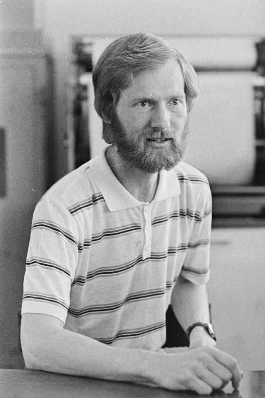 Vanalinna päevade orienteerumisjooksu peakorraldaja Kalju Vaikjärv.