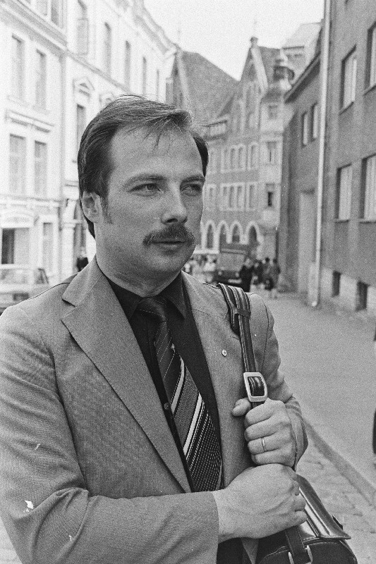 Vanalinna päevade '85 organiseerimiskomitee esimees Anti Oidsalu.