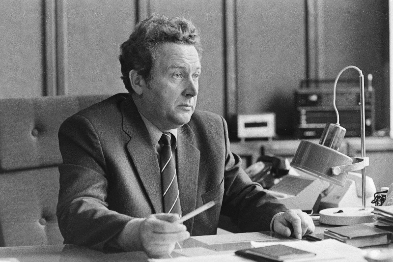 Eesti NSV Kalurikolhooside Vabariikliku Liidu juhatuse esimees Heino Palu.