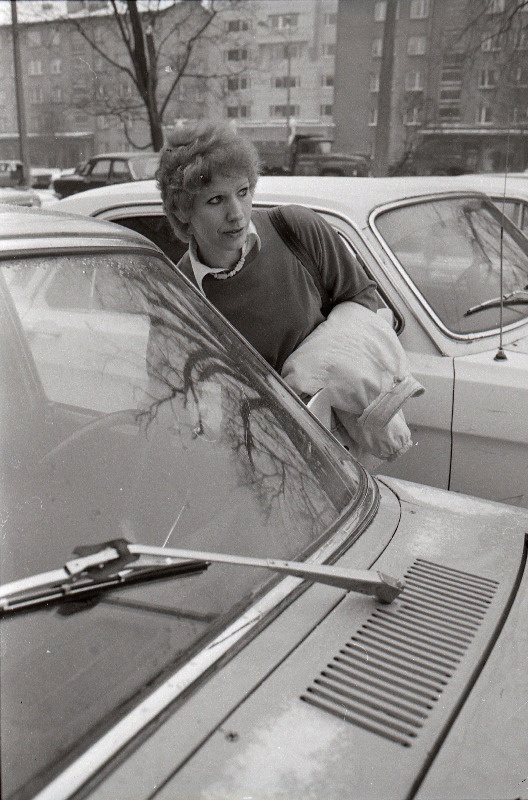 Tallinna Taksopargi taksojuht Valentina Palm.