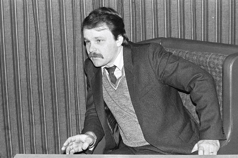 Eesti Õpilasmaleva komandör Priit Manavald.