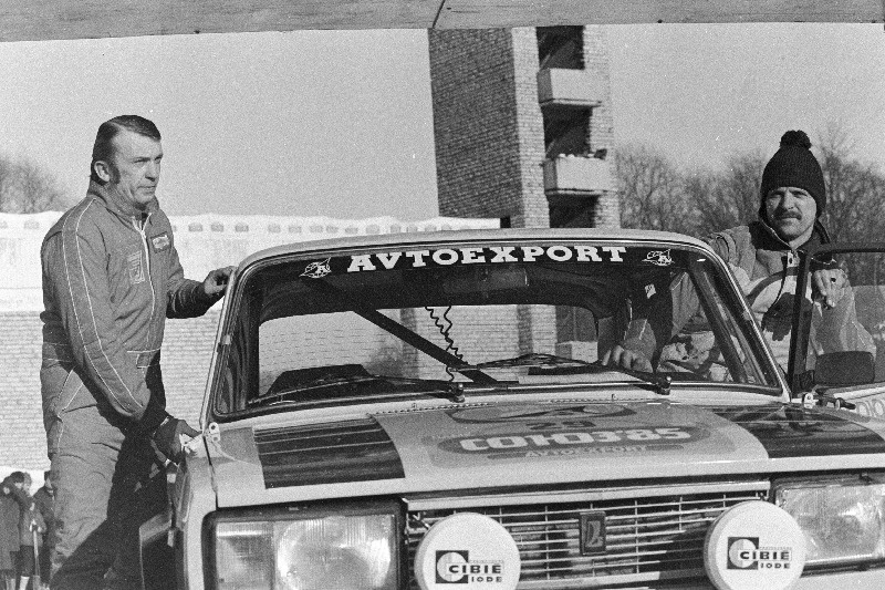 Sotsialismimaade rallil teise koha võitnud Hardy ja Udo Mets.